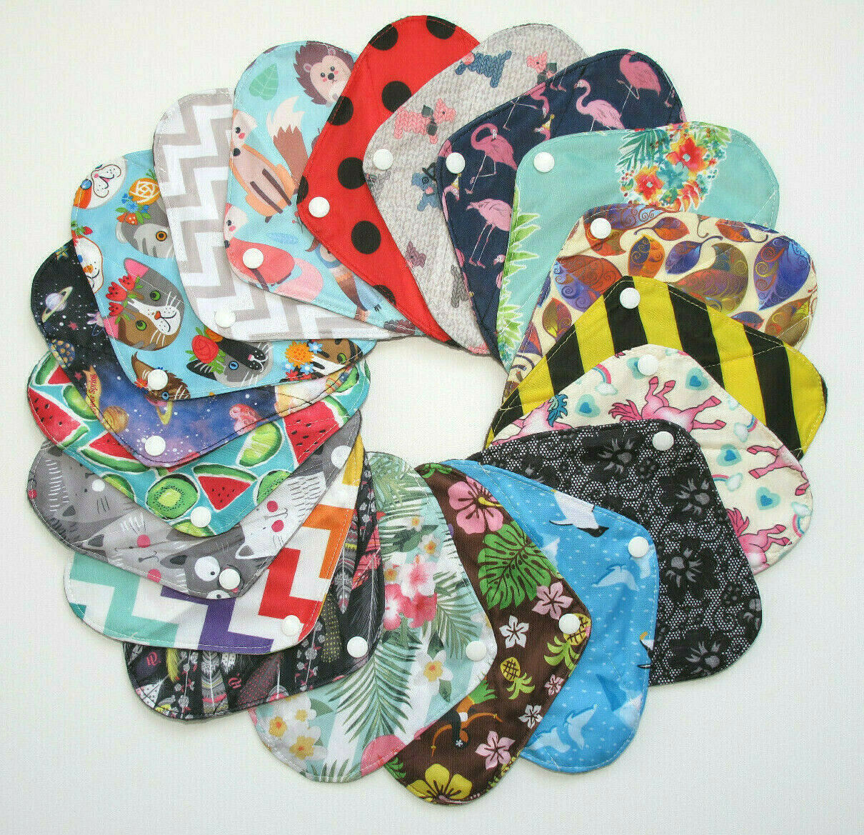Charcoal Light Flow Sanitary Pads